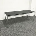 USMハラーミーティングテーブル 要組立 USM ブラック 【中古】