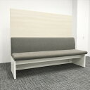 応接用ソファ 3人用 ブレスタ オカムラ 【中古】