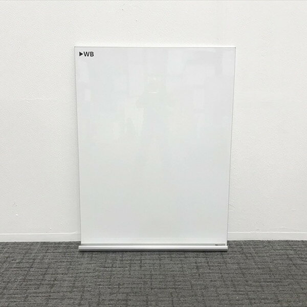 ホワイトボード 壁掛 縦型 メタルライン ニチガク 【中古】