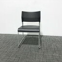 ミーティングチェア スタッキング 肘無 ライタス チトセ □ 【中古】