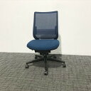 コクヨ ミトラ オフィスチェア ランバーザポート付 ブルー 【中古】