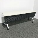 フラップ式会議テーブル W1800 KT-620 コクヨ □ 【中古】