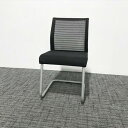 【安心!リユース保証8ヵ月付き♪】 ミーティングチェア 肘無 シンク ビジター THK-43001 steelcase スチールケース ブラック