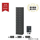 【完成品】 ロッカー 20人用 IC錠付き 2列10段 スチールロッカー 小物入れロッカー 20人用ロッカー KLKK-20-CBK 生興