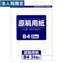 原稿用紙 B4 24枚