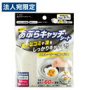不動化学 あぶらキャッチシート 3枚入 CN1642 キッチン用品 キッチン シンク 排水口 油 排水 廃棄