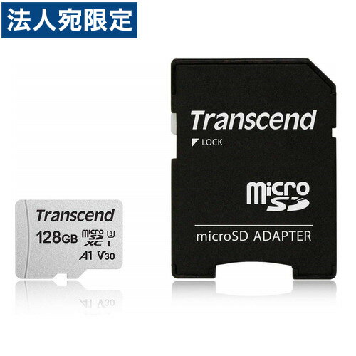 gZh microSDJ[h UHS-I U1 A_v^[t 128GB TS128GUSD300S-A