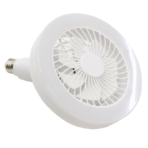 シーリングファンライト ミニ ホワイト HLCF-S180 シーリングライト ファン サーキュレーター 小型 コンパクト HIRO『送料無料(一部地域除く)』 [2]