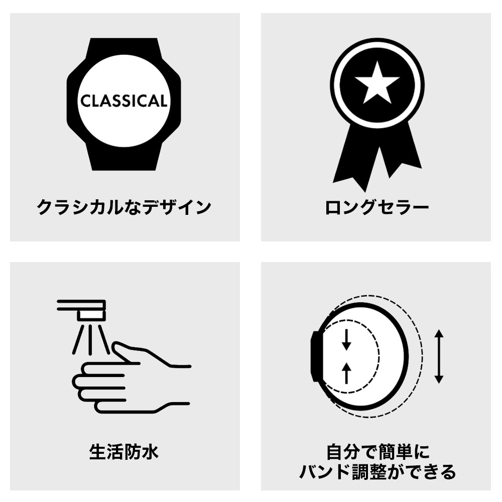 オフィストラストの『ゆうパケット配送』カシオ 腕時計 スタンダード カシオコレクション LA670WA-1A2JF『送料無料（一部地域除く）』｜アングル3