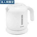 アイリスオーヤマ 電気ケトル ベーシックタイプ 0.8L ホワイト IKEB-800-W|詳細画像