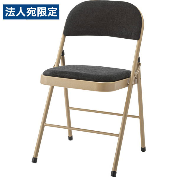 東谷 フォールディングチェア Joli ブラック 1脚 PC-33BK [ 家具 椅子 いす チェア 折りたたみチェア デスクチェア シンプル ]『代引不可』『送料無料（一部地域除く）』