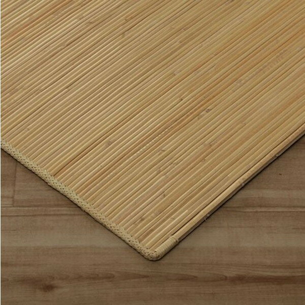 イケヒコ 天然ラタンカーペット 籐むしろ マットタイプ 約80×240cm [ 籐 マット キッチン 玄関 自然素材 アジアン ラタン ]『代引不可』『送料無料（一部地域除く）』