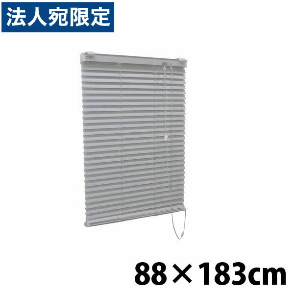 【必ずお読みください】お届け先の氏名に必ず法人名・屋号を記載ください。なお個人のお客様でもお届け先の氏名が法人名であればご注文いただけます。誤ってお届け先の氏名を個人名でご注文いただいた場合は、キャンセルさせていただきますのでご了承ください。■商品詳細メーカー名：立川機工株式会社シリーズ名：ティオリオサイズ：W88xH183cm材質：アルミ操作位置：右(ポール長50cm)備考：セーフティジョイント付付属の部品でカーテンレールに簡単取付付属部品で高さ調整自由安心の1年保証購入単位：1台配送種別：別送品　代引不可　返品不可　配送日時指定不可　※商品はメーカーより直送させて頂くため、代金引換でのご注文はお受け致しかねます。　※こちらの商品は他の商品とは別のお届けとなります。　※メーカー直送のため、納品・請求書は商品とは別に郵送させていただきます。　※商品はメーカーより直送させて頂くため、ご希望配送日時の指定はできません。　※メーカーにて欠品発生時はこちらからご連絡させて頂くこともございます。※北海道・沖縄・離島は送料別途見積りとなります。【検索用キーワード】4512498260065　楽天 通販 家具 収納 ブラインド カーテン ブラインド てぃおりお あるみぶらいんど 88x183 ぶるー jg0061 JG0061 オフィストラスト　ロールスクリーン　ブラインド　カーテン　アルミ　日除け　間仕切り　暑い　光　カラー　タチカワ　スラット　ALUMI　BLIND　規格品　既製品　カーテンレール　窓　サッシ　サイズ　幅　高さ　丈　TIORIO　ティオリオ　生地　ウォッシャブル　遮光　ROLL　ロール　シースルー　無地　防炎　SCREEN　スクリーン　　立川ブラインド　お買い得　通販