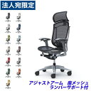 『ポイント10倍』『受注生産品』 オカムラ チェア コンテッサ セコンダ エクストラハイバック シルバーフレーム グレーボディ 座メッシュ 可動肘 ランバーサポ...