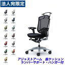 『ポイント10倍』『受注生産品』 オカムラ チェア コンテッサ セコンダ ハイバック シルバーフレーム ブラックボディ 座クッション 可動肘 ランバーサポート付...