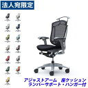 『ポイント10倍』『受注生産品』 オカムラ チェア コンテッサ セコンダ ハイバック シルバーフレーム グレーボディ 座クッション 可動肘 ランバーサポート付 ...