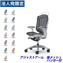 『ポイント10倍』『受注生産品』 オカムラ チェア コンテッサ セコンダ ハイバック ポリッシュフレーム ホワイトボディ 座メッシュ 可動肘 ハンガー付 CC8...