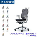 『ポイント10倍』『受注生産品』 オカムラ チェア コンテッサ セコンダ ハイバック ポリッシュフレーム ホワイトボディ 座クッション 可動肘 ハンガー付 CC...