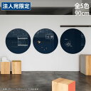 Garage チャットボード オービット 90cm ORB90 ガラス製 ガラスボード ホワイトボード CHAT board『代引不可』『送料無料(一部地域除く)』