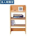 Garage 机上ラック 卓上本棚 fantoni 机上棚 卓上棚 卓上ラック GF-04R 木目 『代引不可』『送料無料(一部地域除く)』