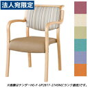 『受注生産品』アイリスチトセ 食堂 ダイニングチェア テンダーHGシリーズ 全肘 Aランク張地 ナチュラル W500×D630×H786(SH420)mm テンダー HG-F-N『代引不可』『送料無料(一部地域除く)』(3)