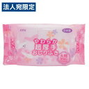 常裕パルプ工業 やわらか超厚手 おしりふき 大判 35枚入 家庭紙 ウェットシート トイレ用品 ノンアルコール 厚手