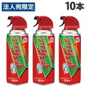 アース製薬 アースジェット 300ml×10本 殺虫剤 ハエ 蚊 駆除 殺虫スプレー 低刺激 無香料『医薬部外品』