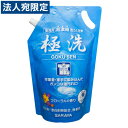 サラヤ 超濃縮洗たく洗剤 液体 極洗(ごくせん) スパウト付パウチ 2L 業務用洗剤OT