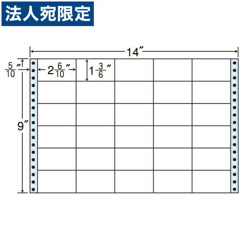 Labels - ラベルシール M14F タックシール (連続ラベル) レギュラータイプ 500折『代引不可』『送料無料（一部地域除く）』