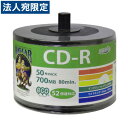 HIDISC CD-R w50x 52{ 700MB HDCR80GP50SB2