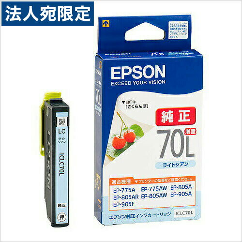 ICLC70L EPSON 순정 잉크 70 라이트 시안