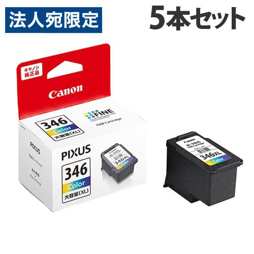 CANON BC-346XL ������ ���� ���󥯥����ȥ�å� ���顼 5�ܥ��å�