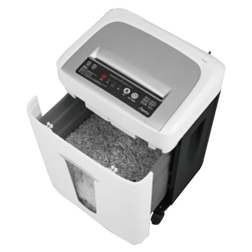 アスカ Asmix マイクロカットシュレッダー A4対応 ホワイト S76M 電動 自動 マイクロカット シュレッダ『代引不可』『送料無料（一部地域除く）』