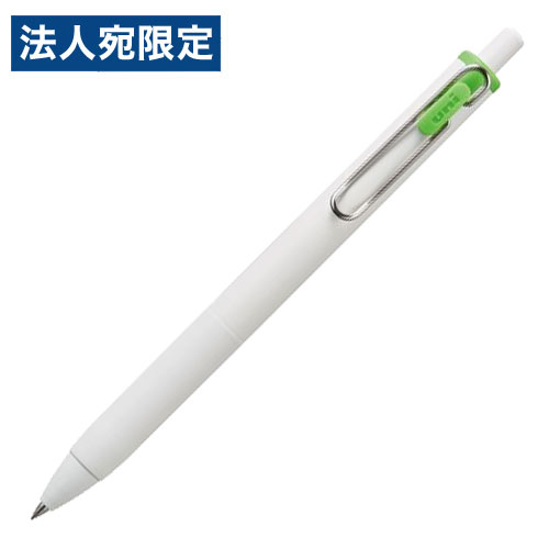 Other - 三菱鉛筆 ゲルインクボールペン ユニボール ワン UMN-S-38 0.38mm ライムグリーン UMNS38.5 ゲル 単色 ノック式 ボールペン
