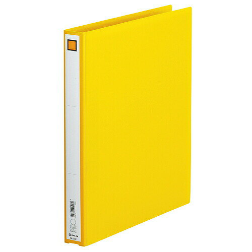 キングジム リングファイルA4タテ 背幅33mm 612 黄