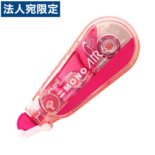 トンボ 修正テープ モノエアー 6mm ピンク CT-CA6C80