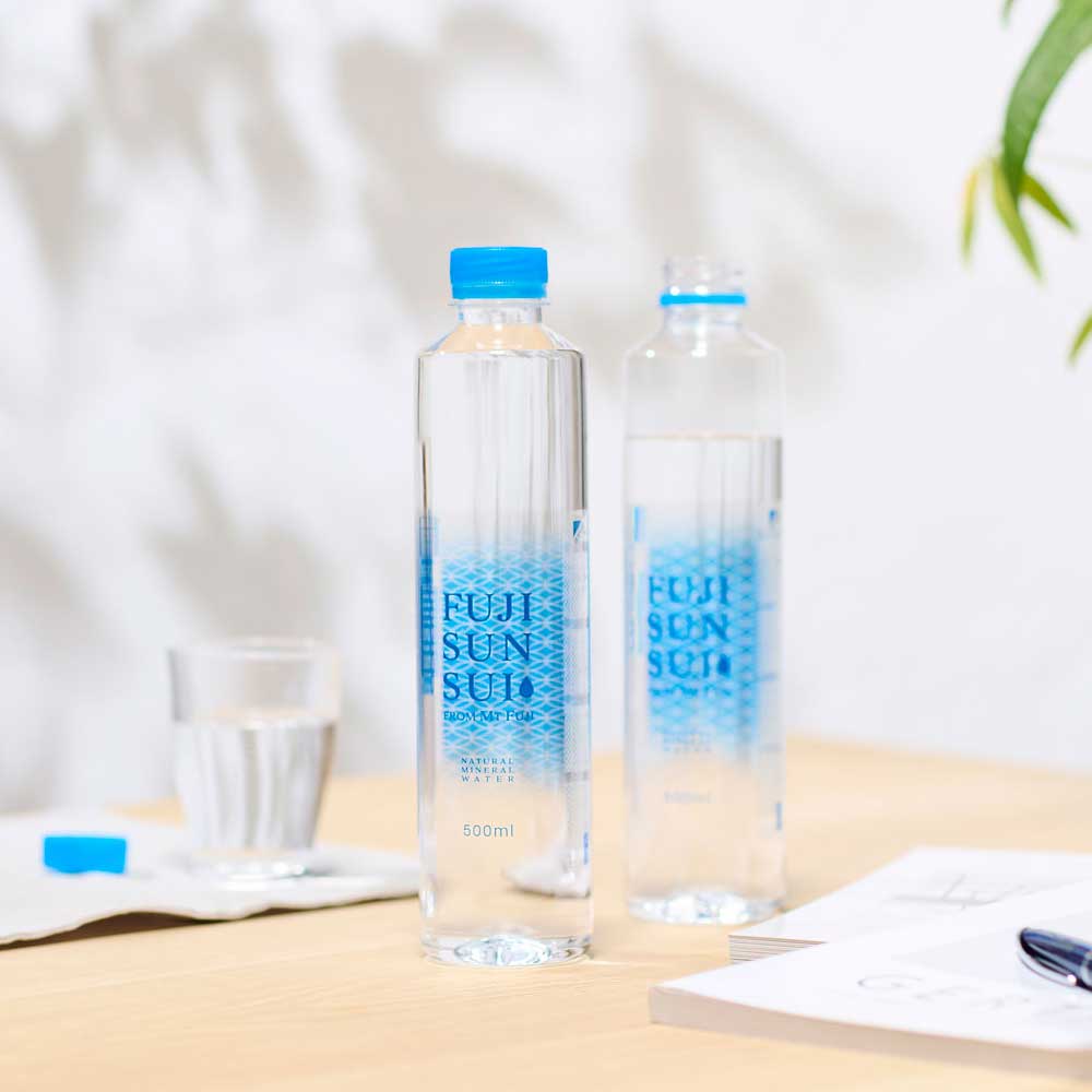 FUJI SUN SUI 500ml 48本 送料無料 富士の源水 富士山水 水 ミネラルウォーター 天然水『送料無料（一部地域除く）』 officetrust-10050852 オフィストラスト サンプル画像3