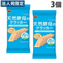 ブルボン 天然酵母のクラッカー 48枚入×3袋 焼菓子 クラッカー 酵母 発酵 素朴な味わい