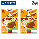 石井食品 いつでも1.5倍チキンハンバーグ 135g×2袋 ハンバーグ レトルト 食品 惣菜 洋食 簡単 即席 常温 非常食 常備肉 アウトドア
