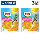 ドール フルーツパウチ ミックスフルーツ 180g×3袋 果物 パウチ Dole 果実 果汁100% 製菓 デザート