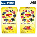 リプトン ベリーミックス ティーバッグ 15P×2個 紅茶 フルーツティー Lipton ミックスベリー