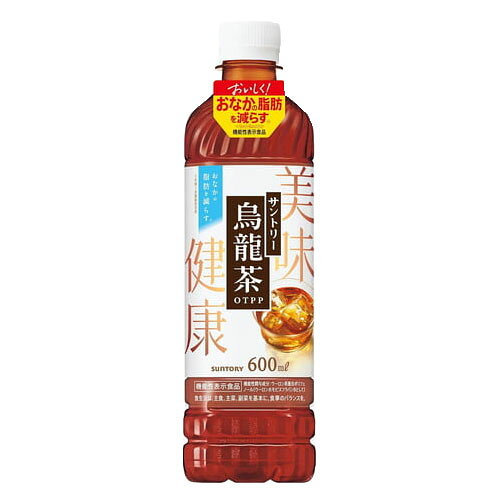 『お一人様2個限り』烏龍茶 600ml 24本 サントリー お茶 ペットボトル『送料無料（...