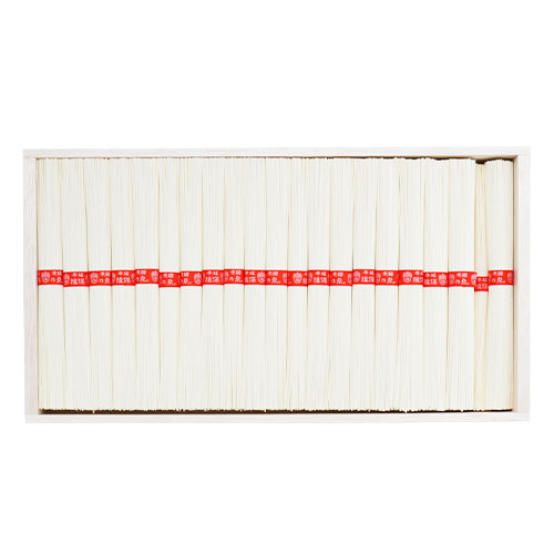 揖保乃糸 上級品 赤帯 50g×40束 KK-50『送料無料（一部地域除く）』