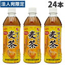 お一人様1箱限り サンガリア すばらしい麦茶 500ml 24本