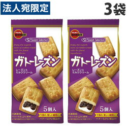 ブルボン ガトーレーズン 5個入×3袋 クッキー クッキーサンド 焼き菓子 スイーツ お菓子 菓子 おやつ