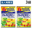扇雀飴本舗 マルチビタミンフルーツのど飴 65g×3袋 キャンディ キャンデー アメ ドロップ フルーツ飴 フルーツキャンディ