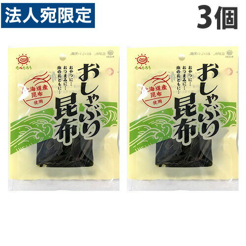 【必ずお読みください】お届け先の氏名に必ず法人名・屋号を記載ください。なお個人のお客様でもお届け先の氏名が法人名であればご注文いただけます。誤ってお届け先の氏名を個人名でご注文いただいた場合は、キャンセルさせていただきますのでご了承ください。おやつに、おつまみに、旅のおともに。カルシウムと食物繊維がたっぷり！■商品詳細メーカー名：宝製菓内容量：13g×3個購入単位：1セット(3個)配送種別：在庫品◆原材料/昆布(北海道産)、還元水あめ、ホタテエキス、酵母エキス/調味料(アミノ酸等)、ソルビトール、pH調整剤、甘味料(カンゾウ、ステビア)※リニューアルに伴いパッケージや商品名等が予告なく変更される場合がございますが、予めご了承ください。【検索用キーワード】4977808311132 SH9459 前島食品 まえじましょくひん まえしましょくひん お菓子 おかし 菓子 おやつ オヤツ こんぶ 昆布 コンブ おやつ昆布 おやつこんぶ オヤツコンブ おしゃぶり昆布 おしゃぶりこんぶ おしゃぶりコンブ オシャブリコンブ 駄菓子 だがし オツマミ おつまみ ツマミ つまみ カルシウム かるしうむ 食物繊維 しょくもつせんい