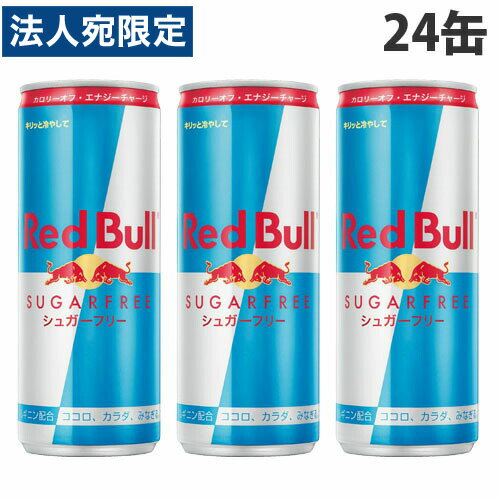 レッドブル　シュガーフリーのセット レッドブルジャパン レッドブル シュガーフリー 250ml×24缶 缶 缶飲料 RedBull Redbull 『送料無料（一部地域除く）』