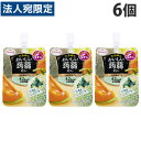 たらみ おいしい蒟蒻ゼリー 北海道メロン味 150g×6個 ゼリー ゼリー飲料 蒟蒻ゼリー 飲むゼリー