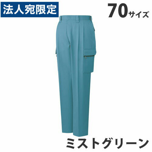 乐天商城 - T/Cツータックカーゴパンツ（秋冬用）70 ミストグリーン 42002 作業服 作業着 ユニホーム つなぎ 自重堂 作業 服『代引不可』